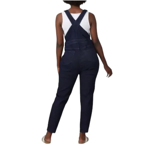 Universal Standard Olivia Denim Overalls In Dark Indigo Size XS / US Large - Picture 11 of 15